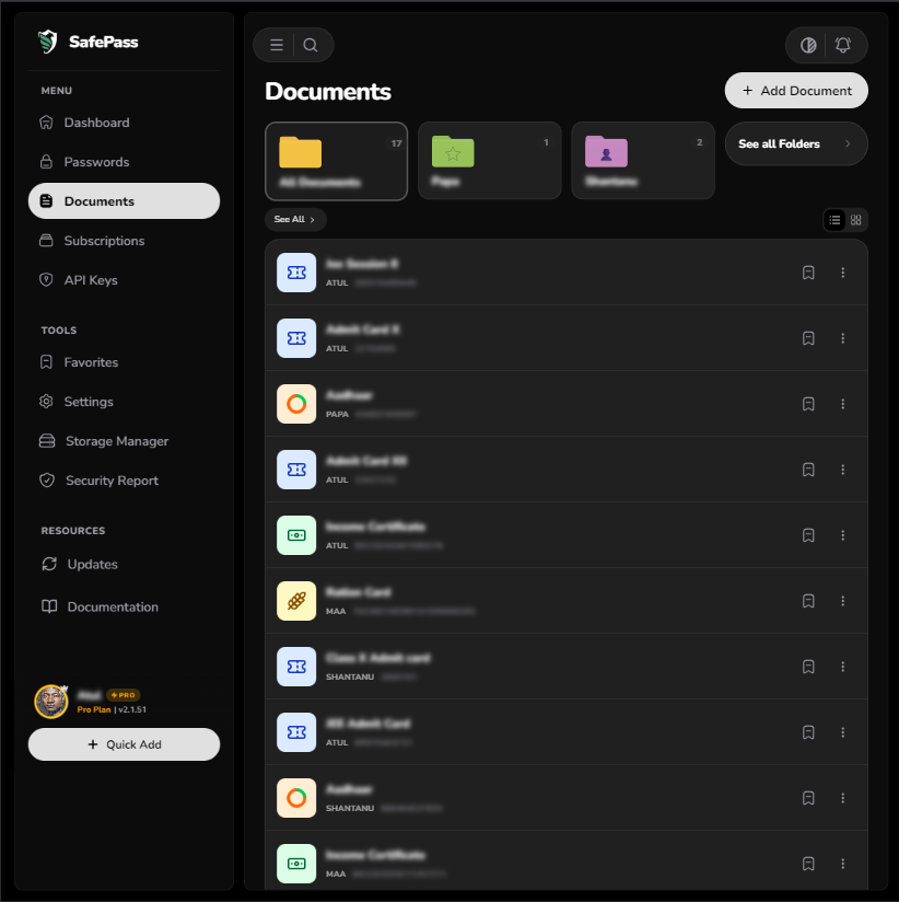 SAFEPASS Screenshot 4
